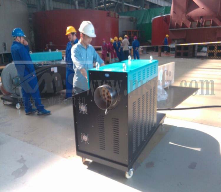 鑄型工業熱風機對砂型鑄造內部進行烘干